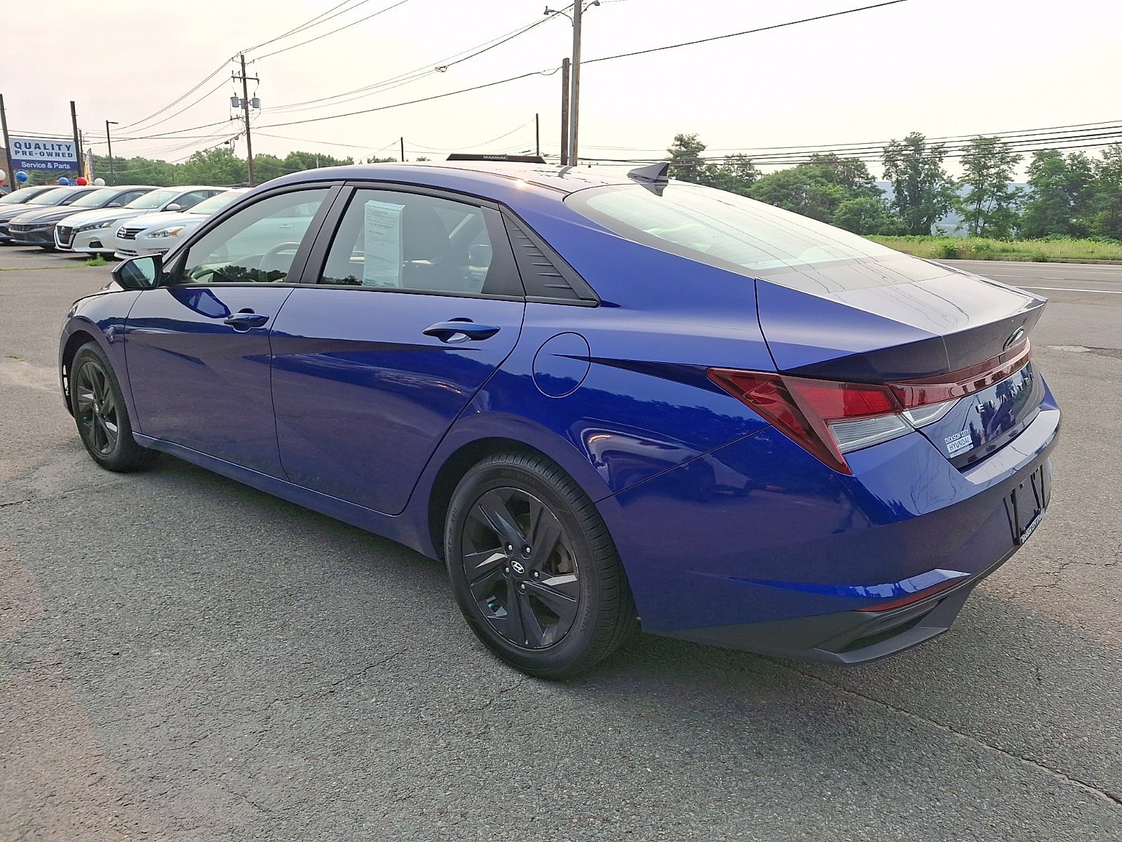 Used 2023 Intense Blue Hyundai SEL image 4