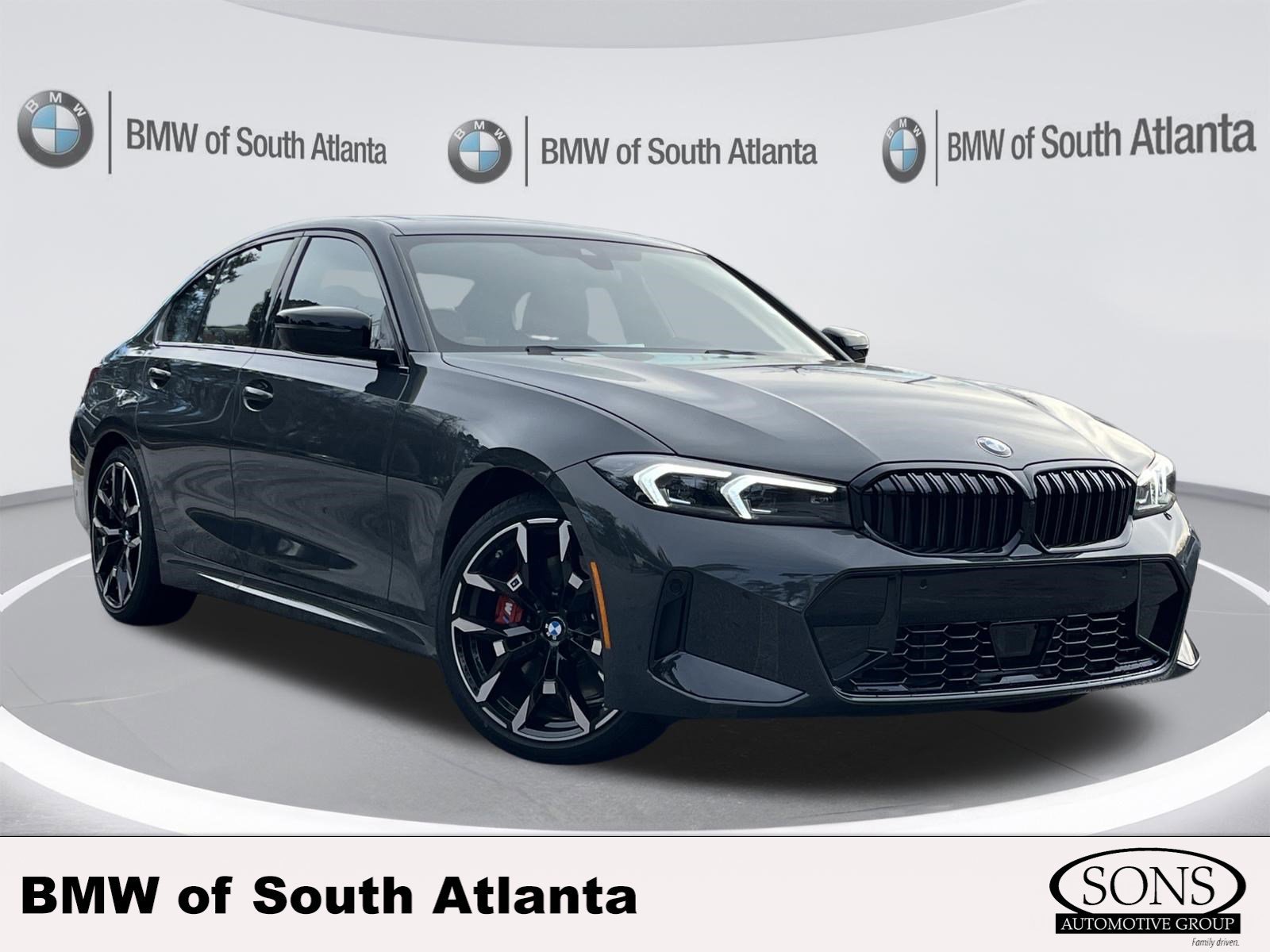 New 2026 Dravit Grey Metallic BMW 330i image 1