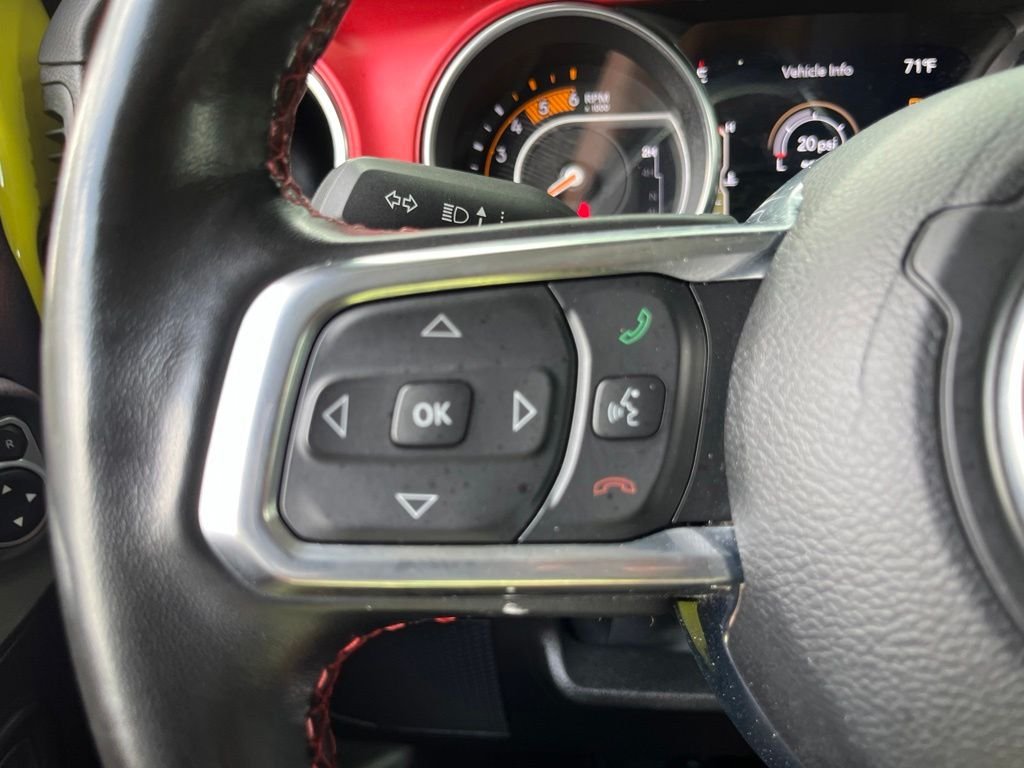 Used 2023 High Velocity Clearcoat Jeep Rubicon image 35