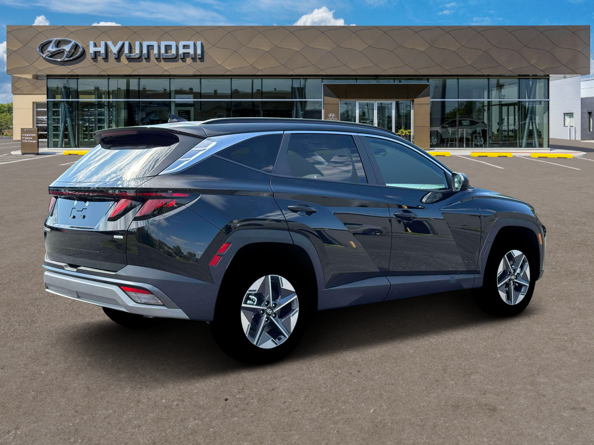 New 2026 Phantom Black Hyundai SEL Plus AWD image 8