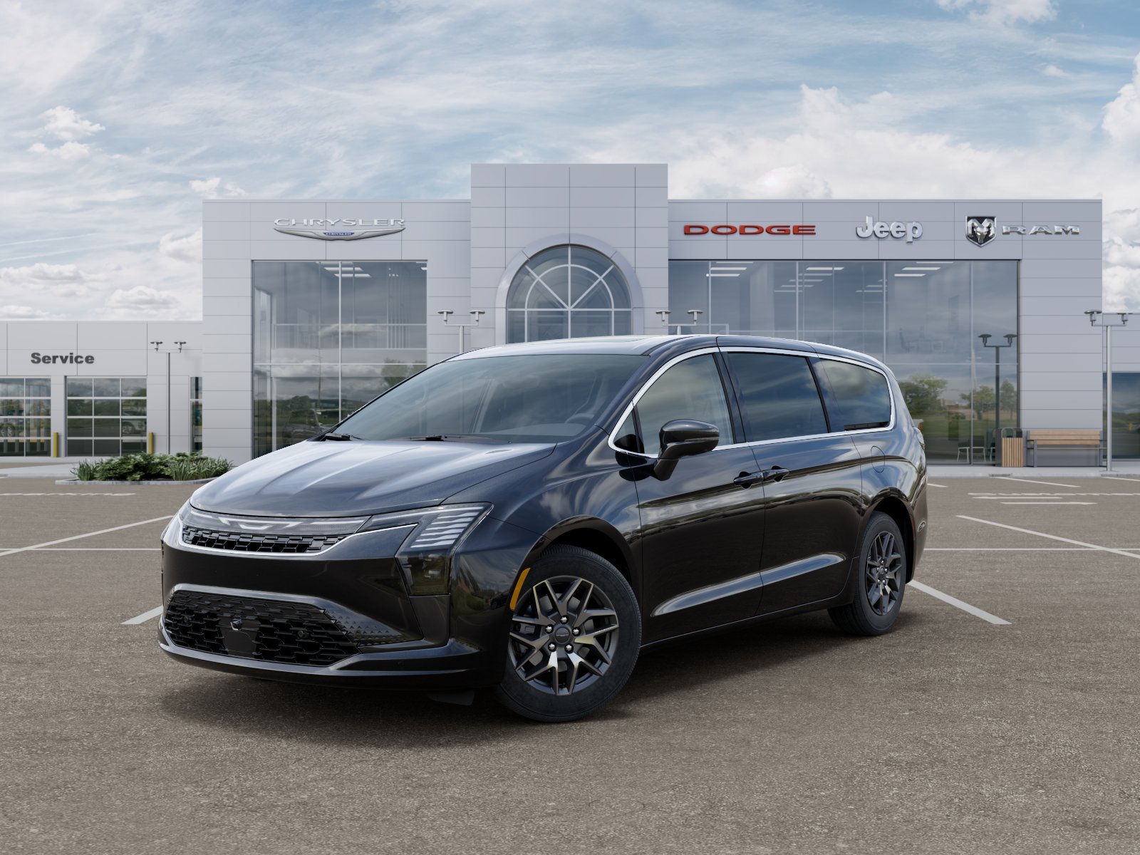 New 2027 Diamond Black Crystal Pearl-Coat Exterior Paint Chrysler Limited image 32