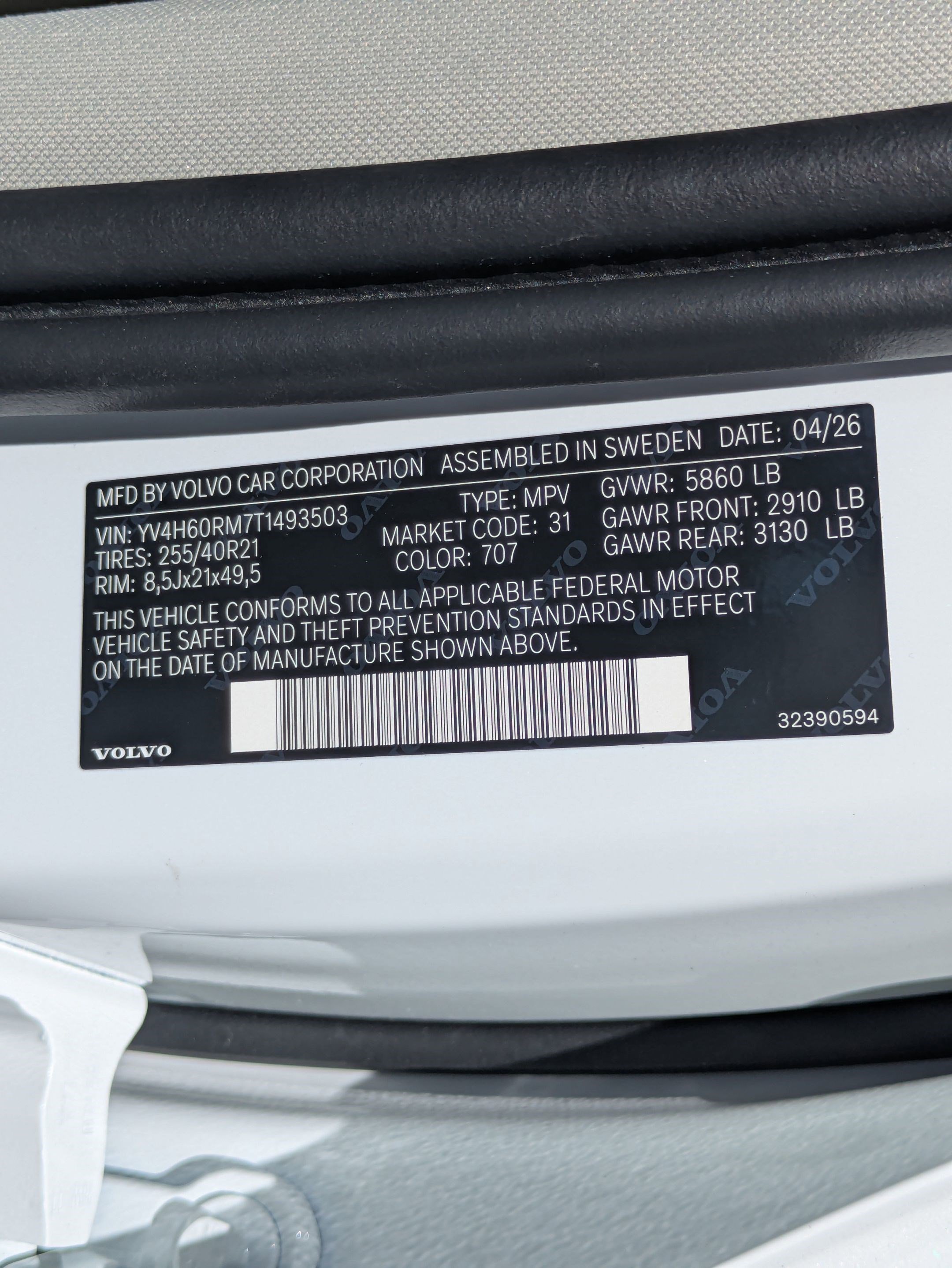 New 2026 Crystal White Volvo Ultra image 17