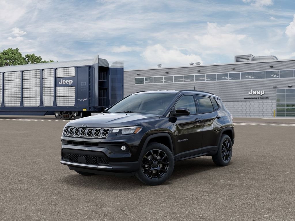 New 2026 Diamond Black Crystal Pearlcoat Jeep Latitude image 2