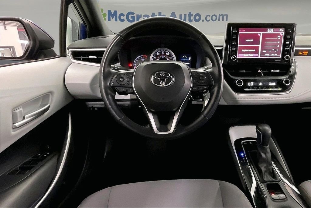 Used 2021 Blue Toyota SE image 7
