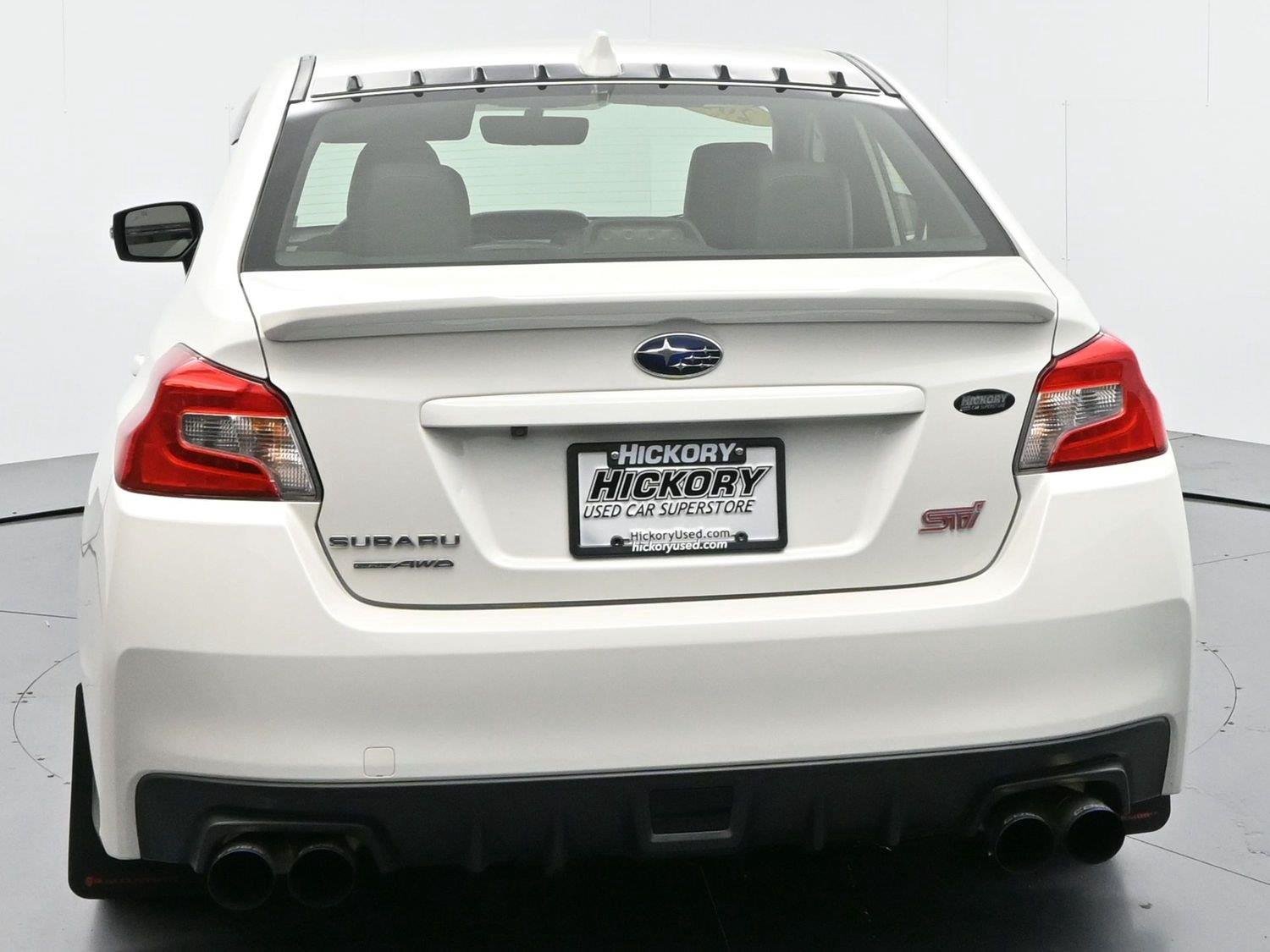 Used 2018 Crystal White Pearl Subaru STI Limited image 6