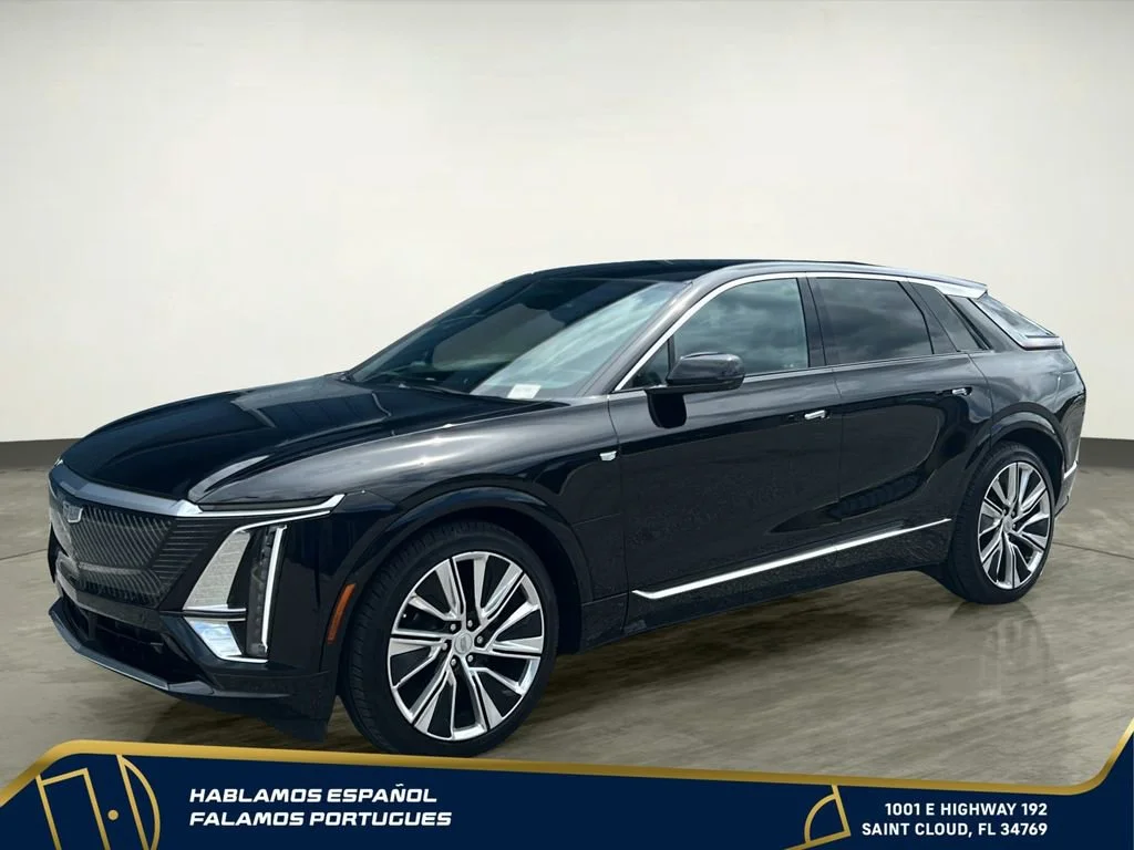 Used 2025 Stellar Black Metallic Cadillac Luxury 3 image 2