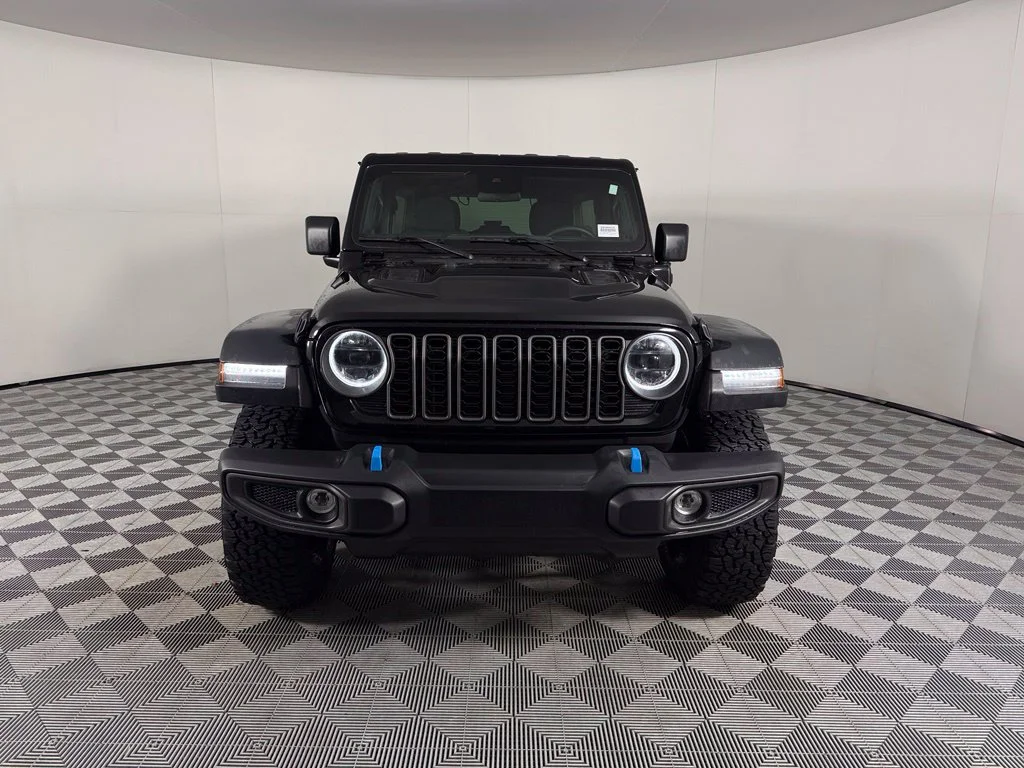 Certified Used 2025 Black Jeep Rubicon 4xe image 2