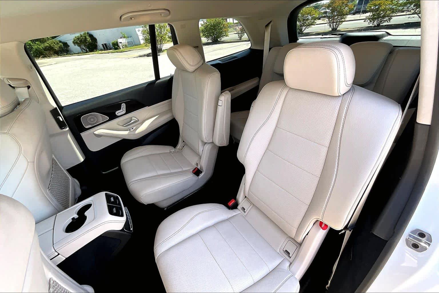 Used 2021 designo Diamond White Bright Mercedes-Benz GLS 450 image 13