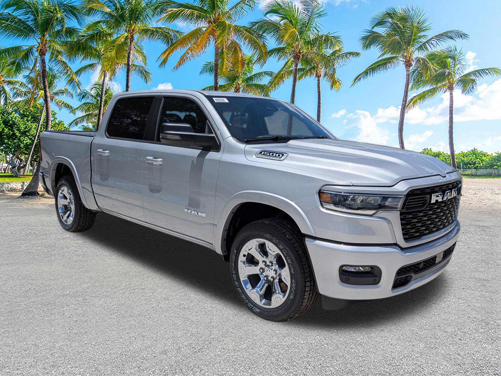 New 2026 Silver Zynith Exterior Paint RAM Big Horn image 2
