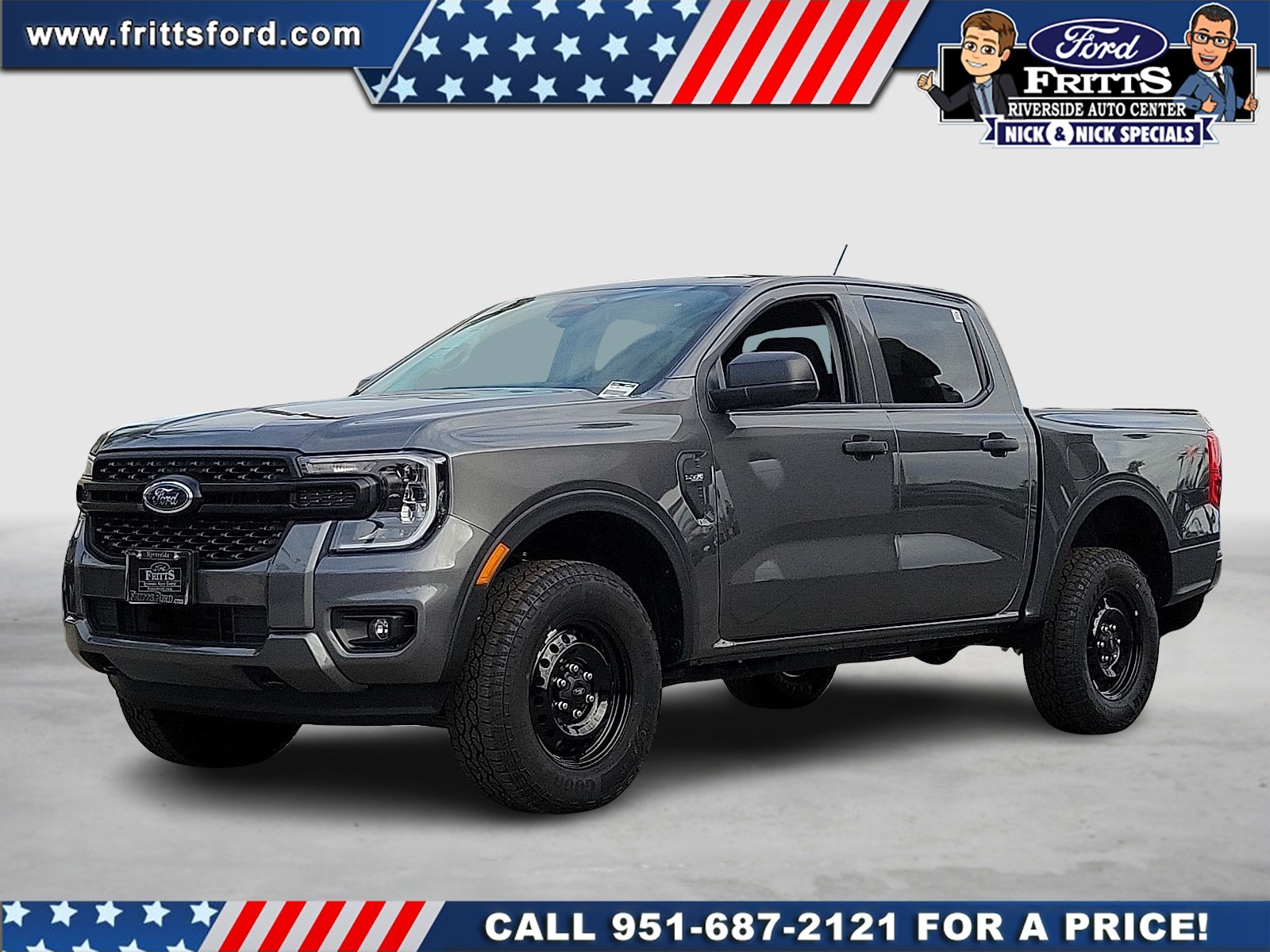 New 2026 Carbonized Gray Metallic Ford XL image 1
