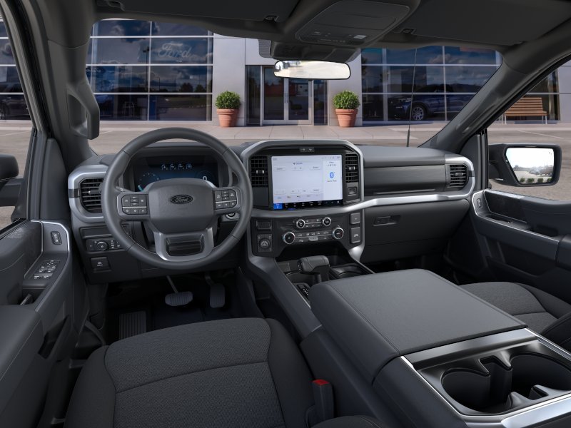 New 2026 Agate Black Metallic Ford XLT image 9