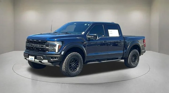 Certified Used 2025 Antimatter Blue Metallic Ford Raptor image 2