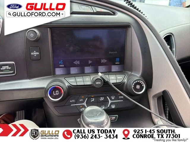 Used 2015 Black Chevrolet Stingray Z51 image 8
