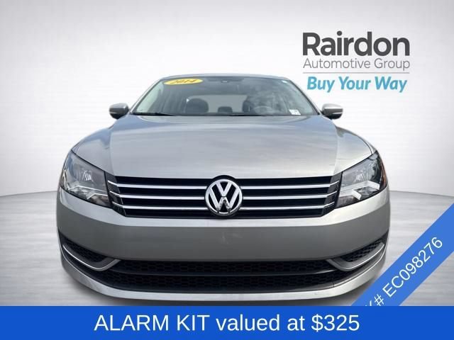 Used 2014 Volkswagen Passat SE with VIN 1VWBS7A32EC098276 for sale in Everett, WA