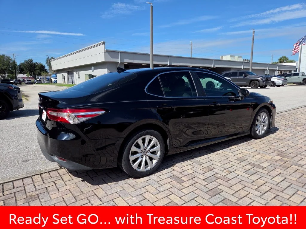 Certified Used 2019 Black Toyota LE image 12