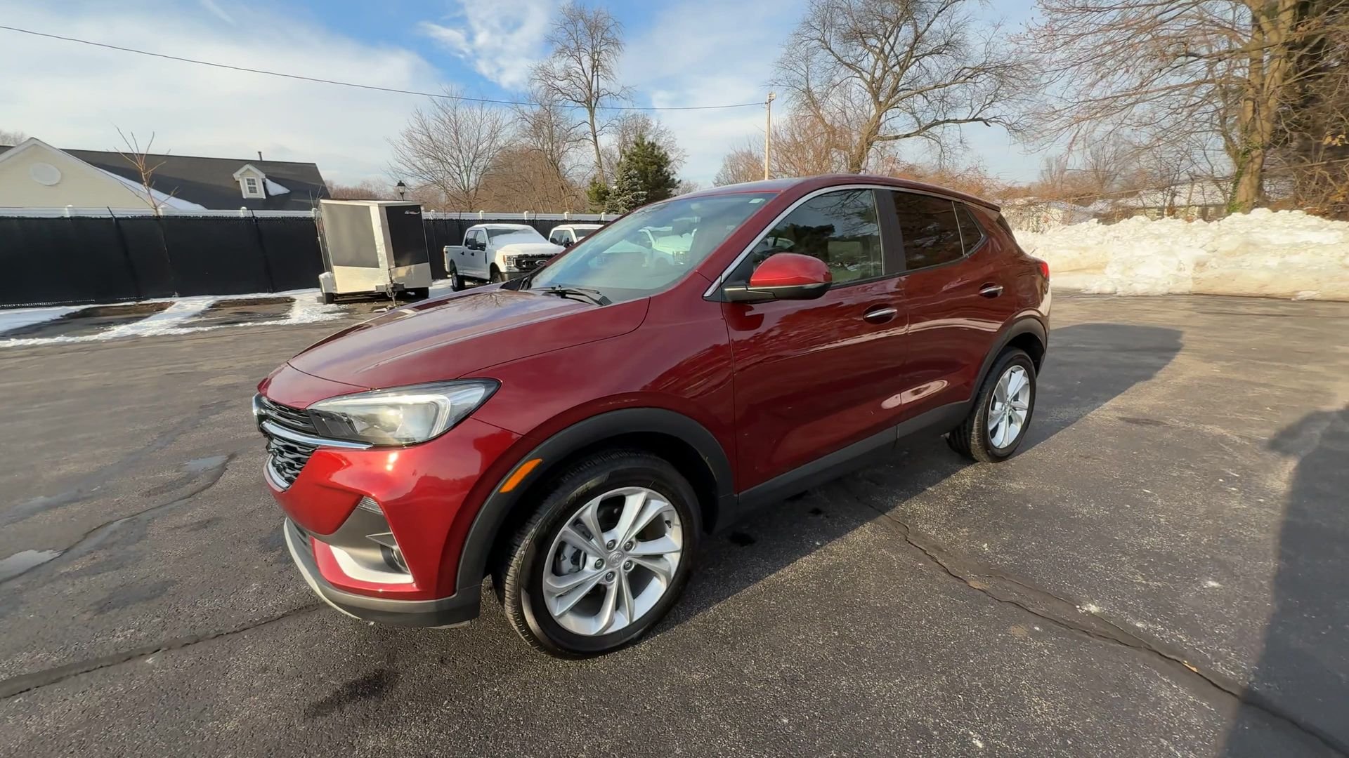 Used 2023 Cinnabar Metallic Buick Preferred image 4