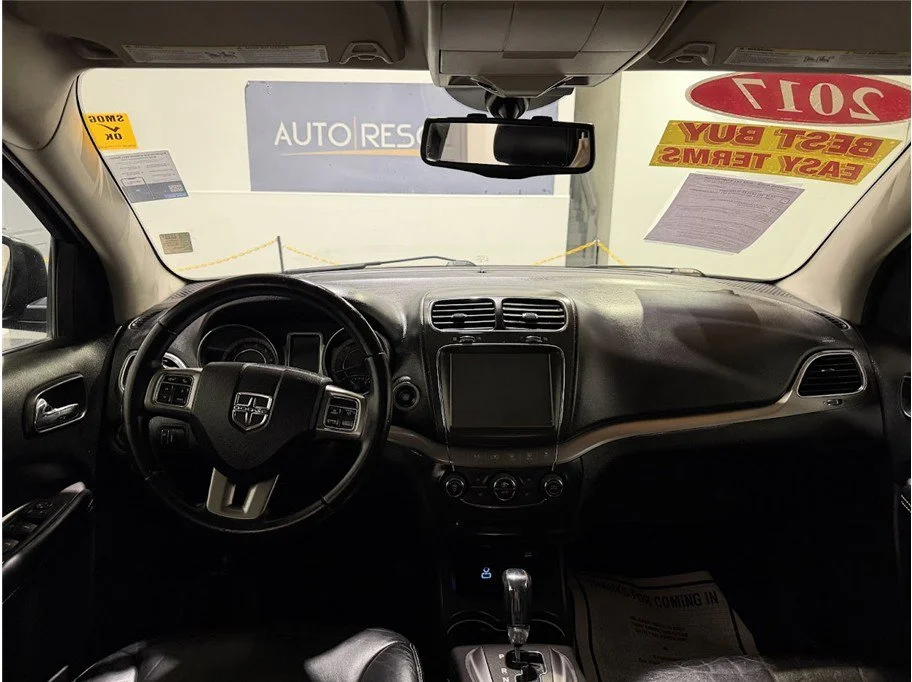 Used 2017 Pitch Black Clearcoat Dodge Crossroad Plus image 14