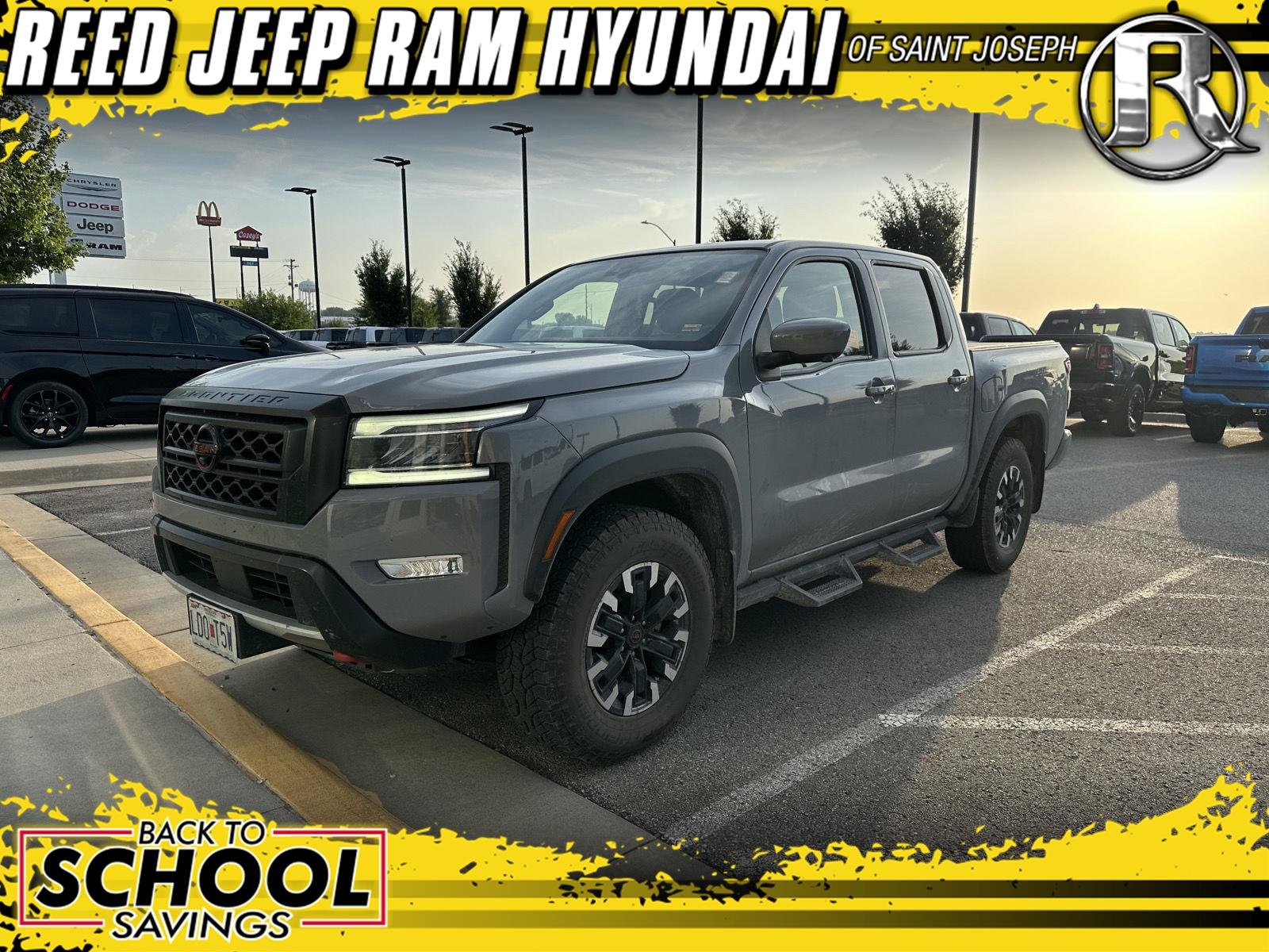 Used 2023 Boulder Gray Pearl Nissan PRO-4X image 1