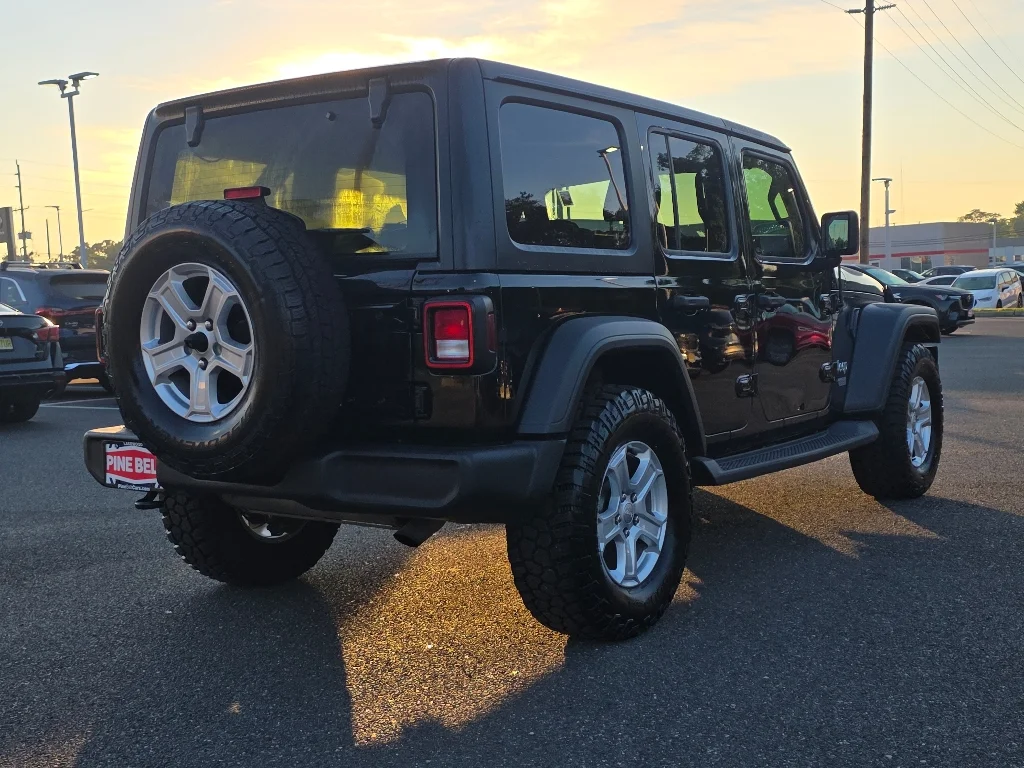 Used 2018 Black Clear Coat Jeep Unlimited Sport S image 16
