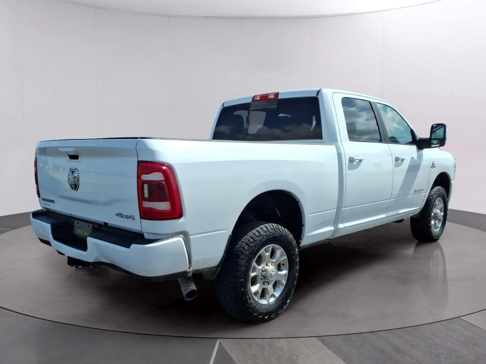 Used 2024 Bright White Clearcoat Ram Laramie image 5