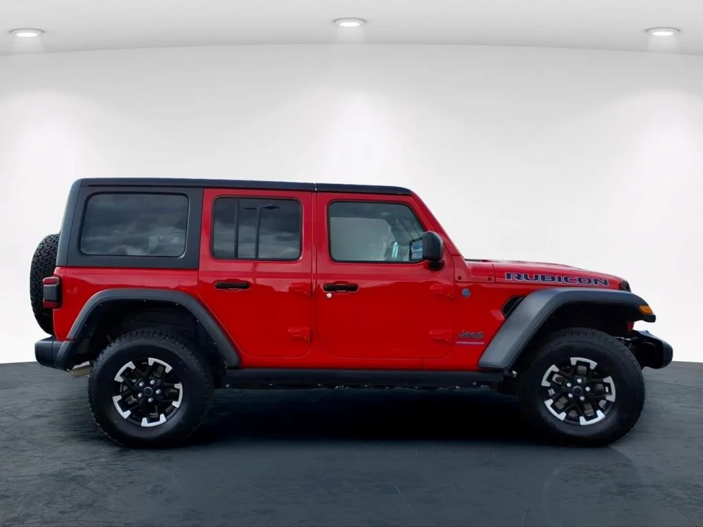 Used 2024 Red Jeep Rubicon 4xe image 7