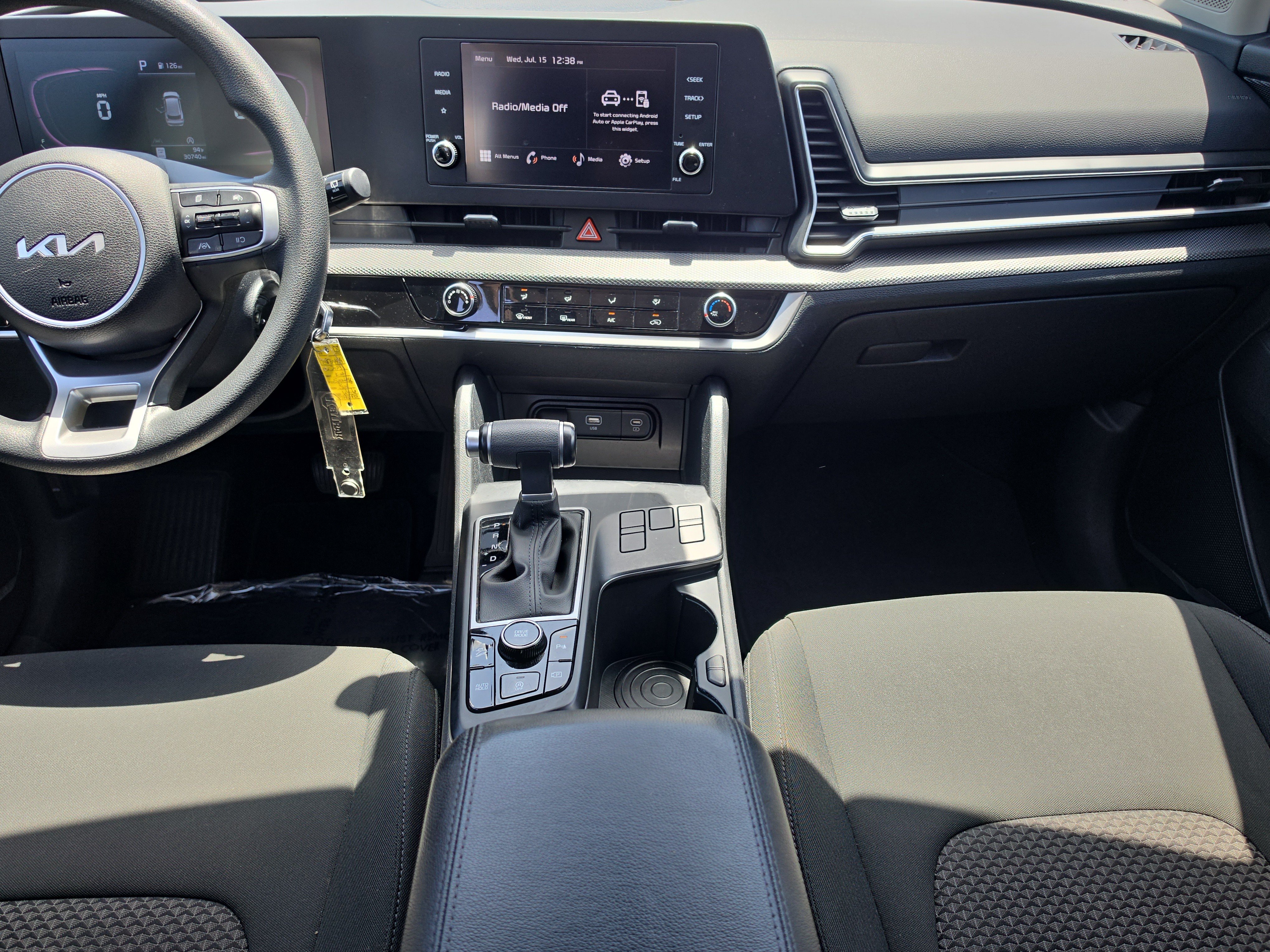 Certified Used 2023 Snow White Pearl Kia LX image 14