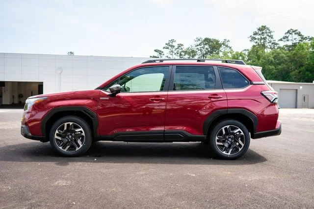 New 2026 Crimson Red Pearl Subaru Premium Hybrid image 2