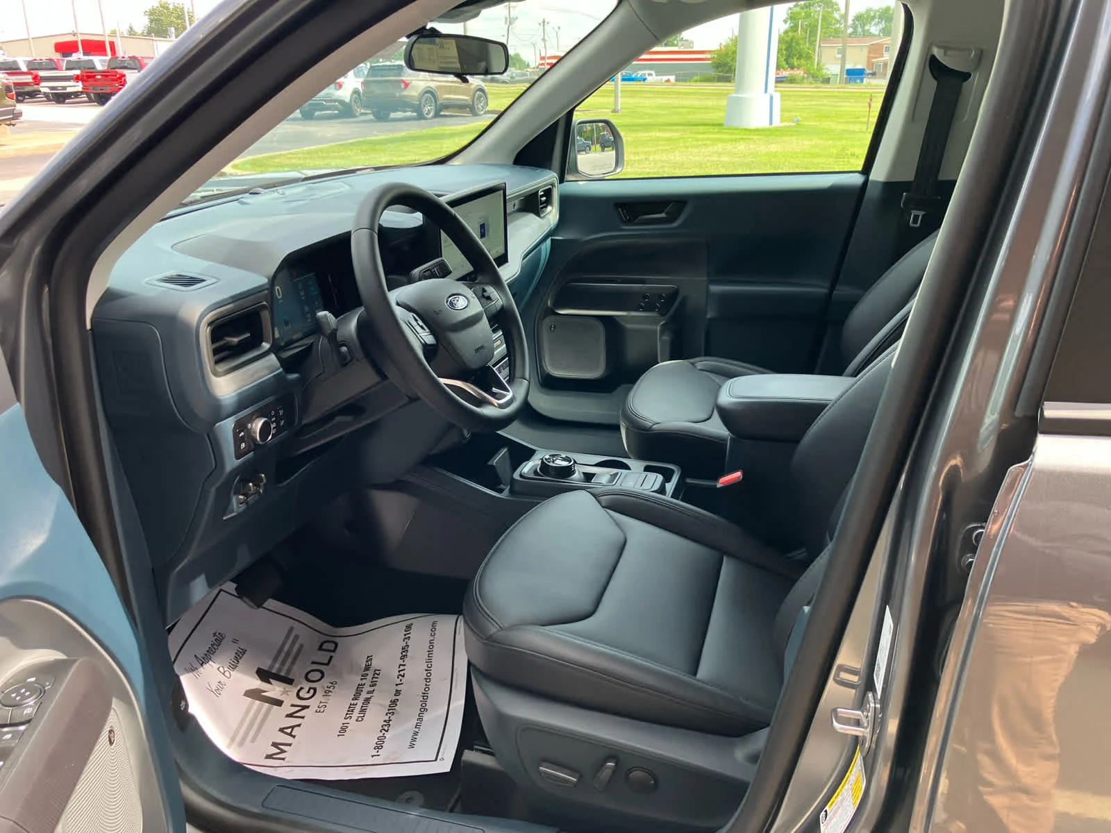 New 2026 Carbonized Gray Metallic Ford LARIAT image 7