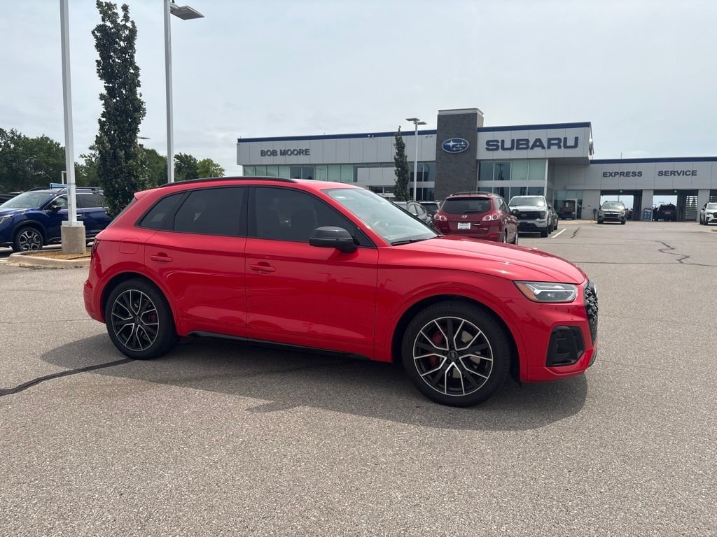 Used 2024 Red Audi Premium Plus image 1