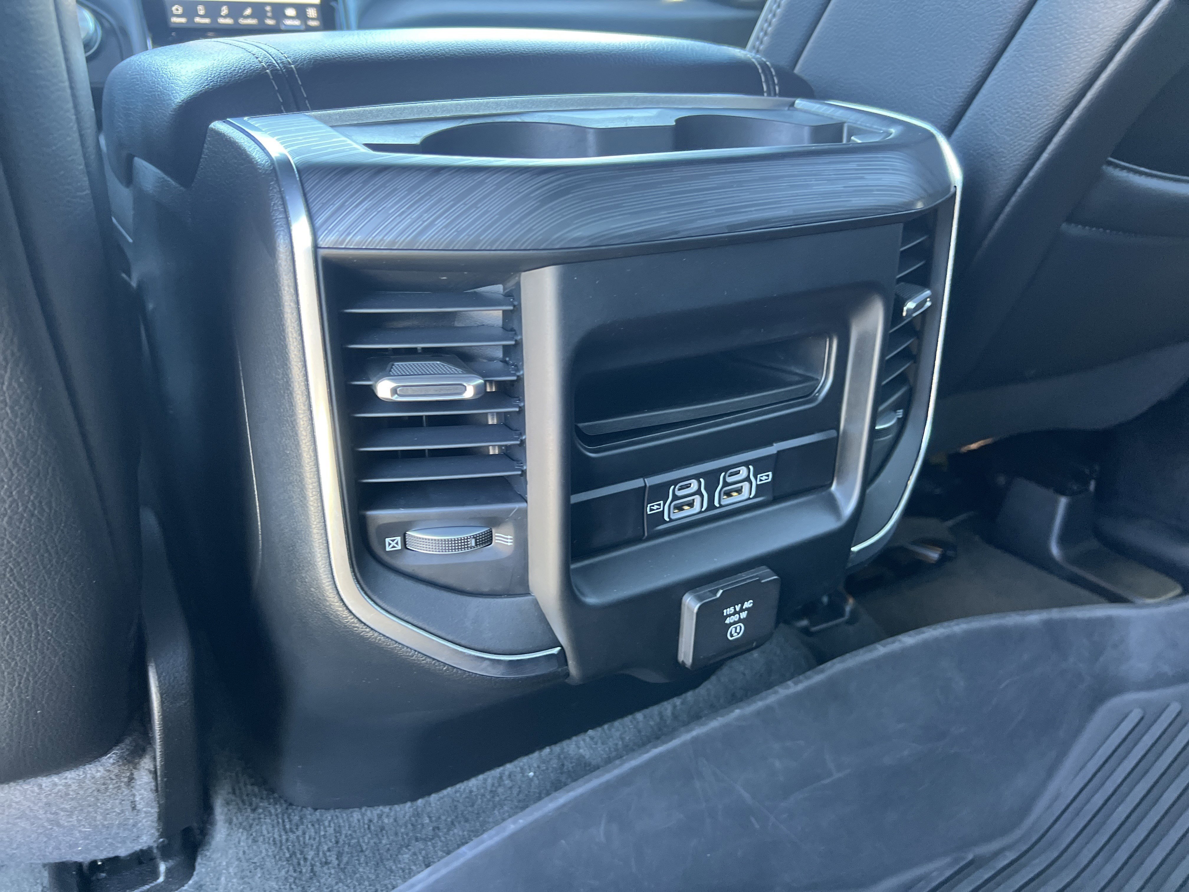 Used 2023 Diamond Black Crystal Pearlcoat Ram Laramie image 28