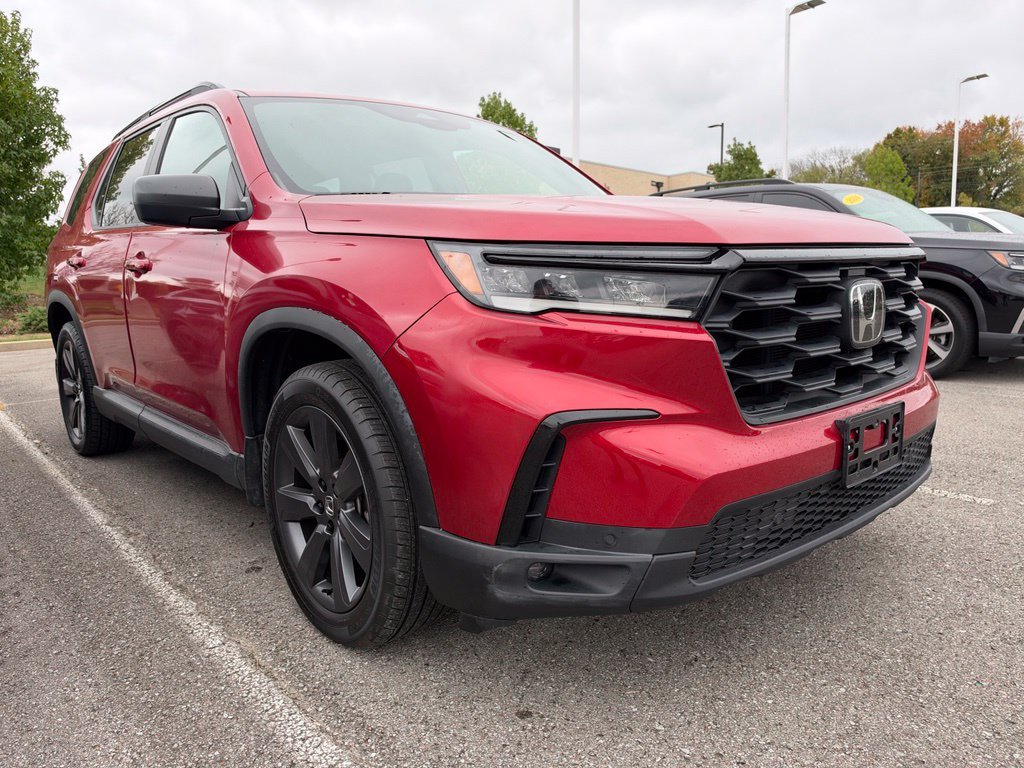 Used 2024 Radiant Red Metallic II Honda Sport image 3