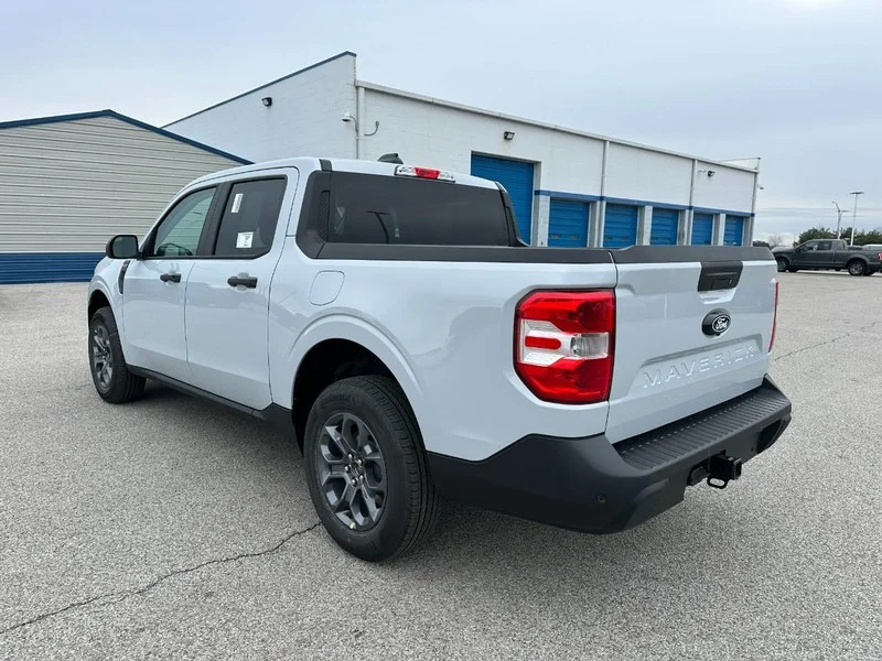 New 2026 Space White Metallic Ford XLT AWD SuperCrew image 3