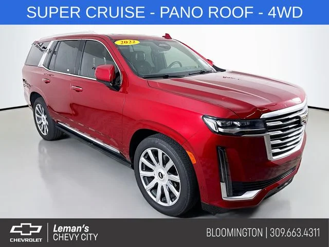 2022 Cadillac Escalade Premium Luxury Platinum for sale at Leman's Chevy City