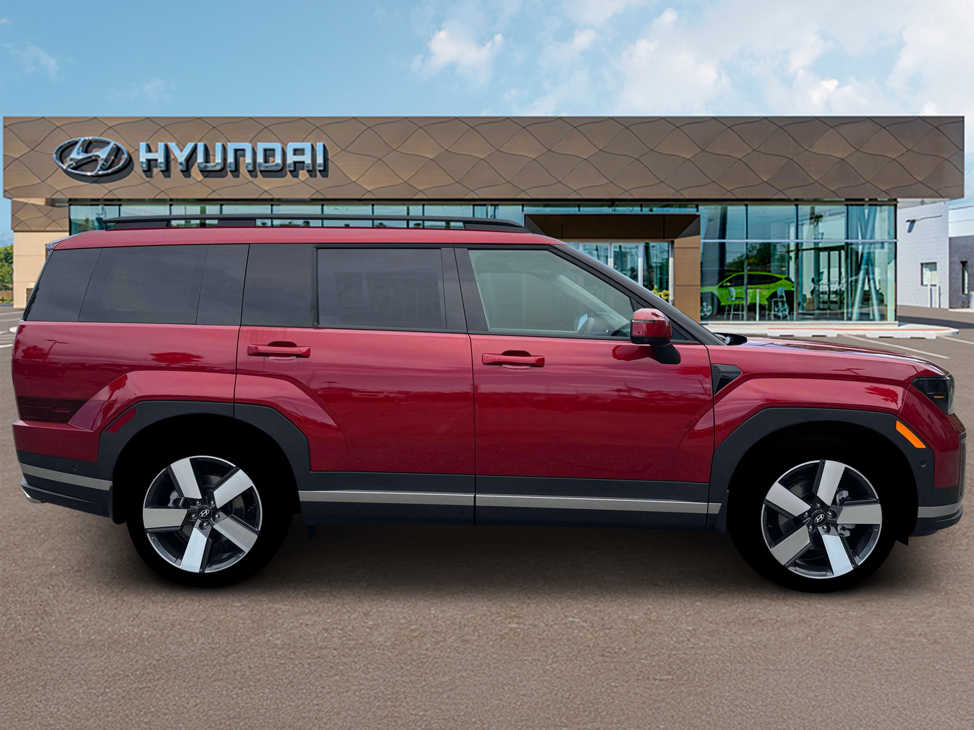 New 2026 Red Hyundai Limited AWD image 9