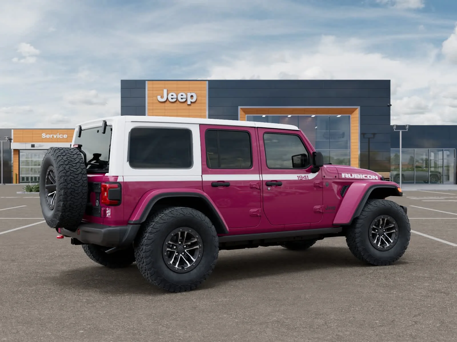 New 2026 Tuscadero Pearlcoat Jeep Rubicon image 4