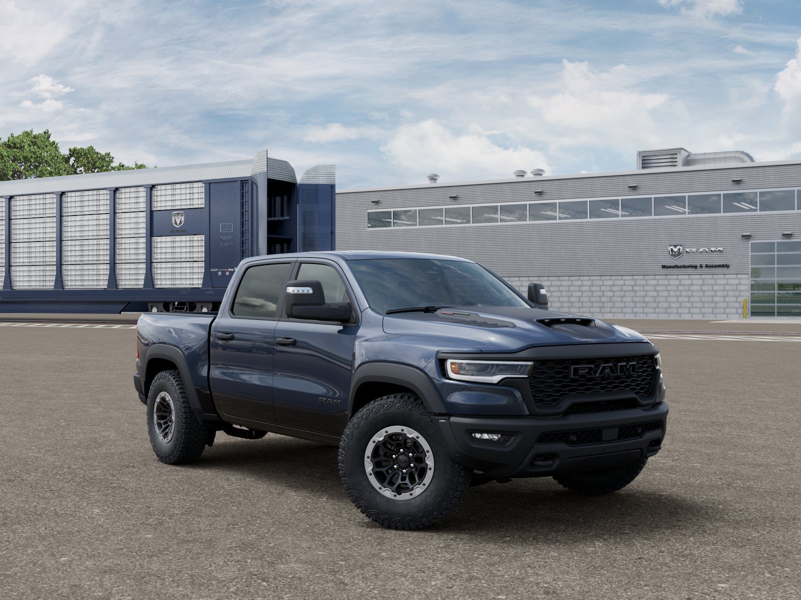 New 2026 Forged Blue Metallic Exterior Paint RAM RHO image 17