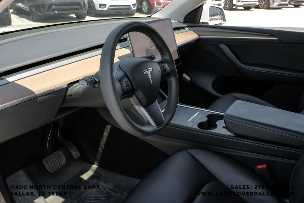 Used 2023 Tesla Model Y Long Range with VIN 7SAYGDEE5PF778593 for sale in Dallas, TX