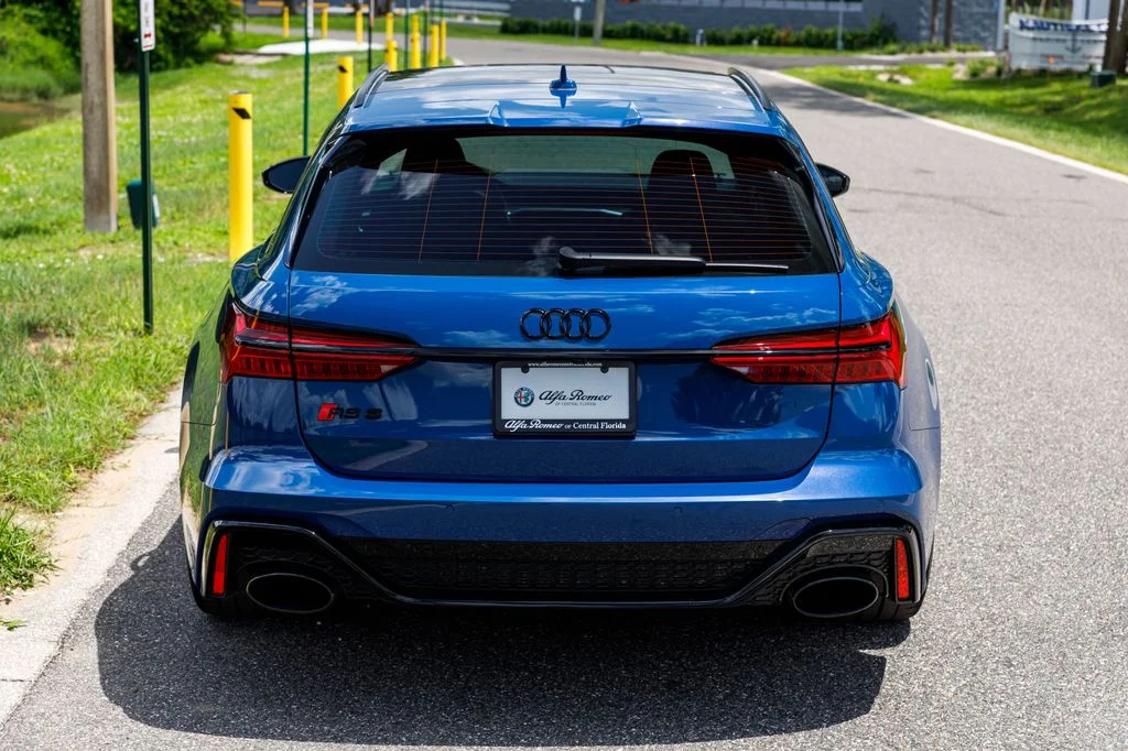 Used 2025 Blue Audi 4.0T image 4