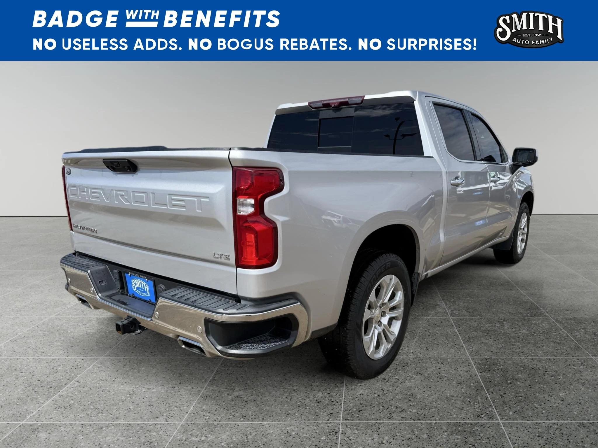 Certified Used 2022 Silver Ice Metallic Chevrolet LTZ image 4