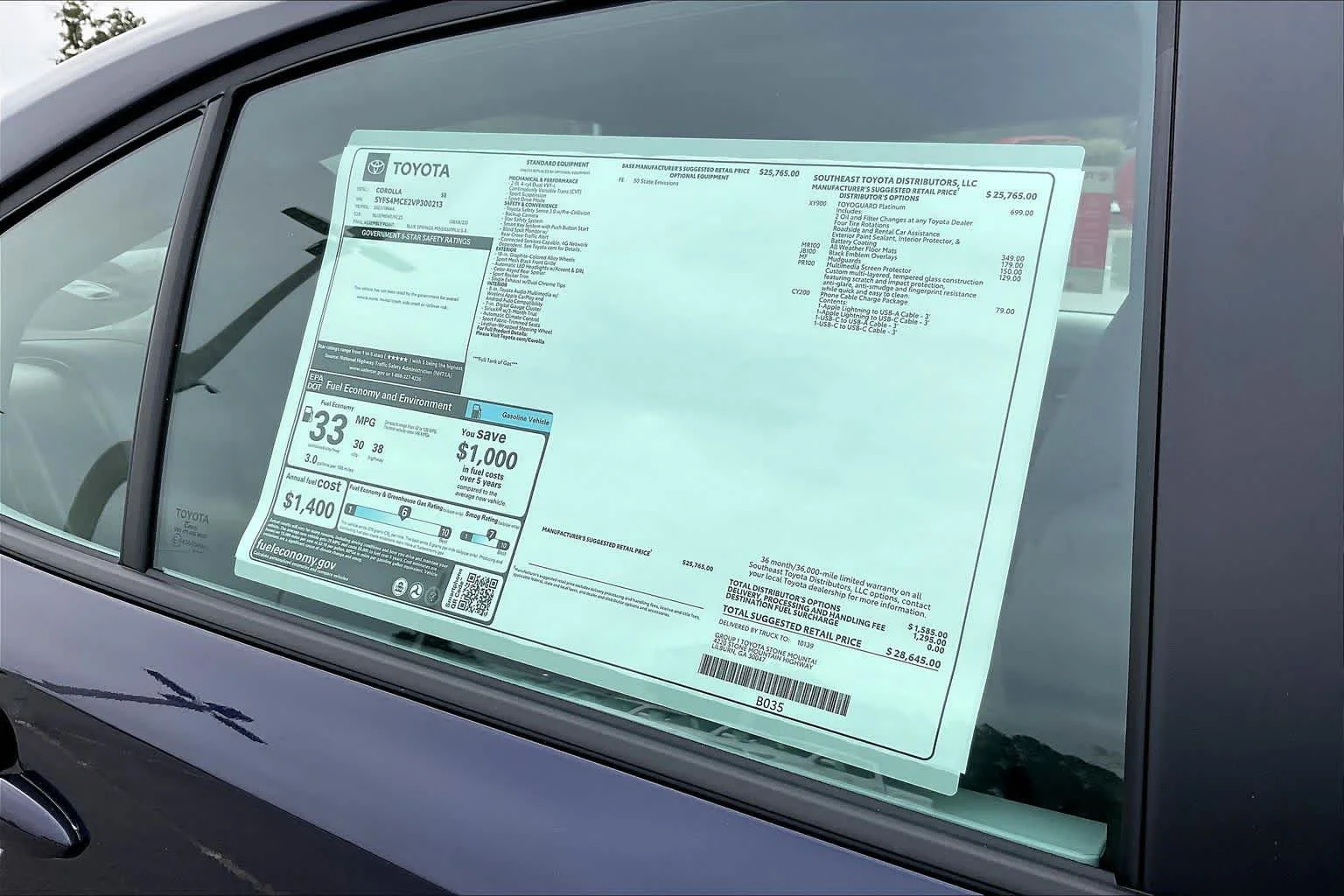 New 2027 Blueprint Toyota SE image 20