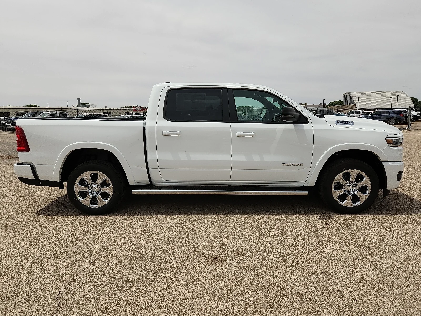 New 2026 Bright White Clear-Coat  Paint Ram BIG HORN CREW CAB 4X4 5
