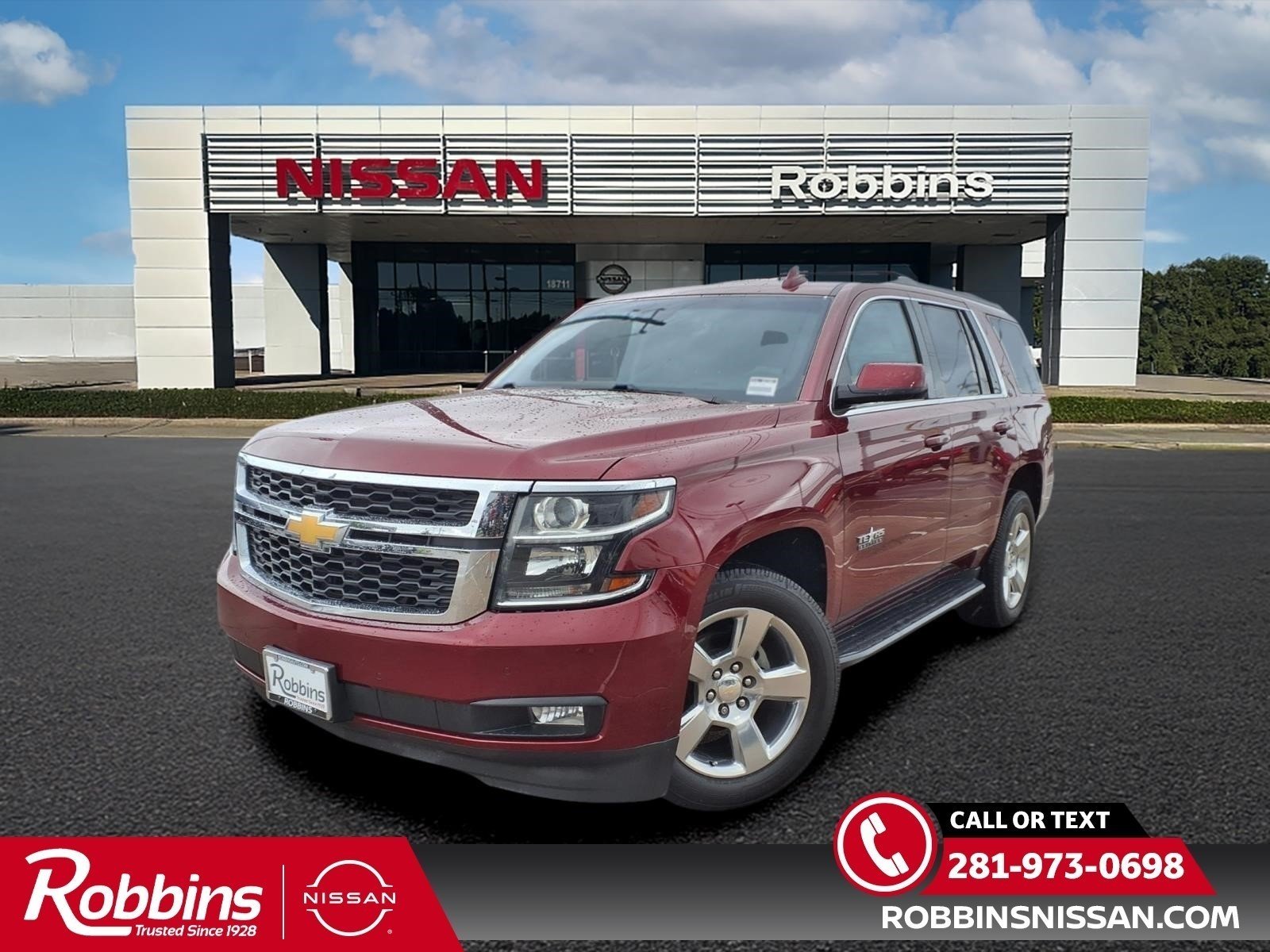 2018 Chevrolet Tahoe LT Red at Delta Auto Alliance