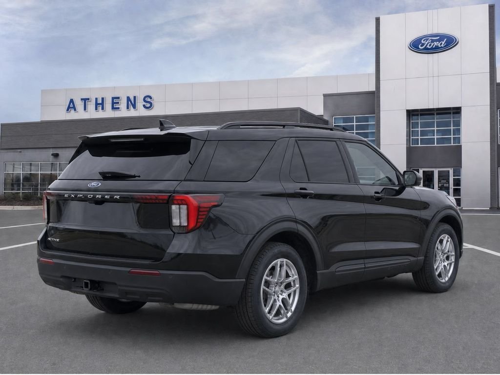 New 2026 Agate Black Metallic Ford Active image 3