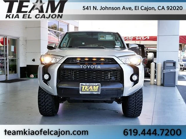 Used 2018 Silver Toyota TRD Off-Road Premium image 4