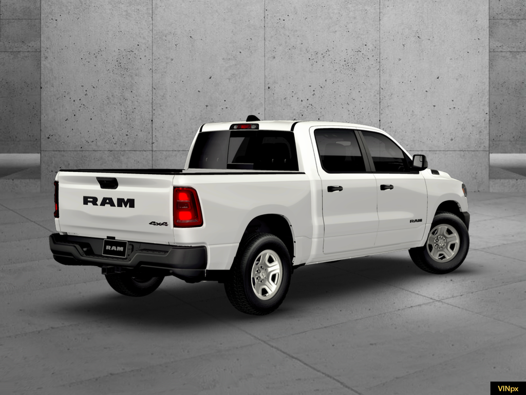 New 2026 Bright White Clear-Coat Exterior Paint RAM Tradesman image 6