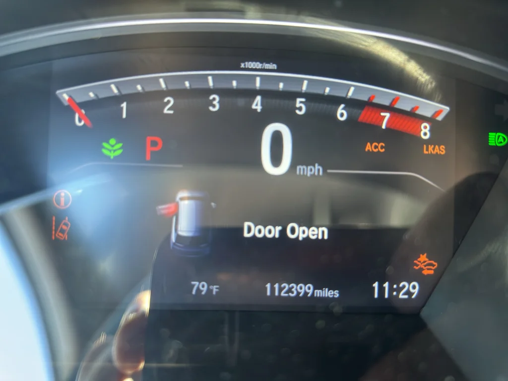 Used 2018 Modern Steel Metallic Honda EX image 8