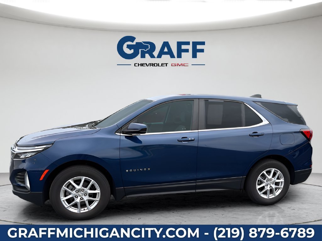 Used 2022 BLUE GLOW METALLIC Chevrolet LT image 3
