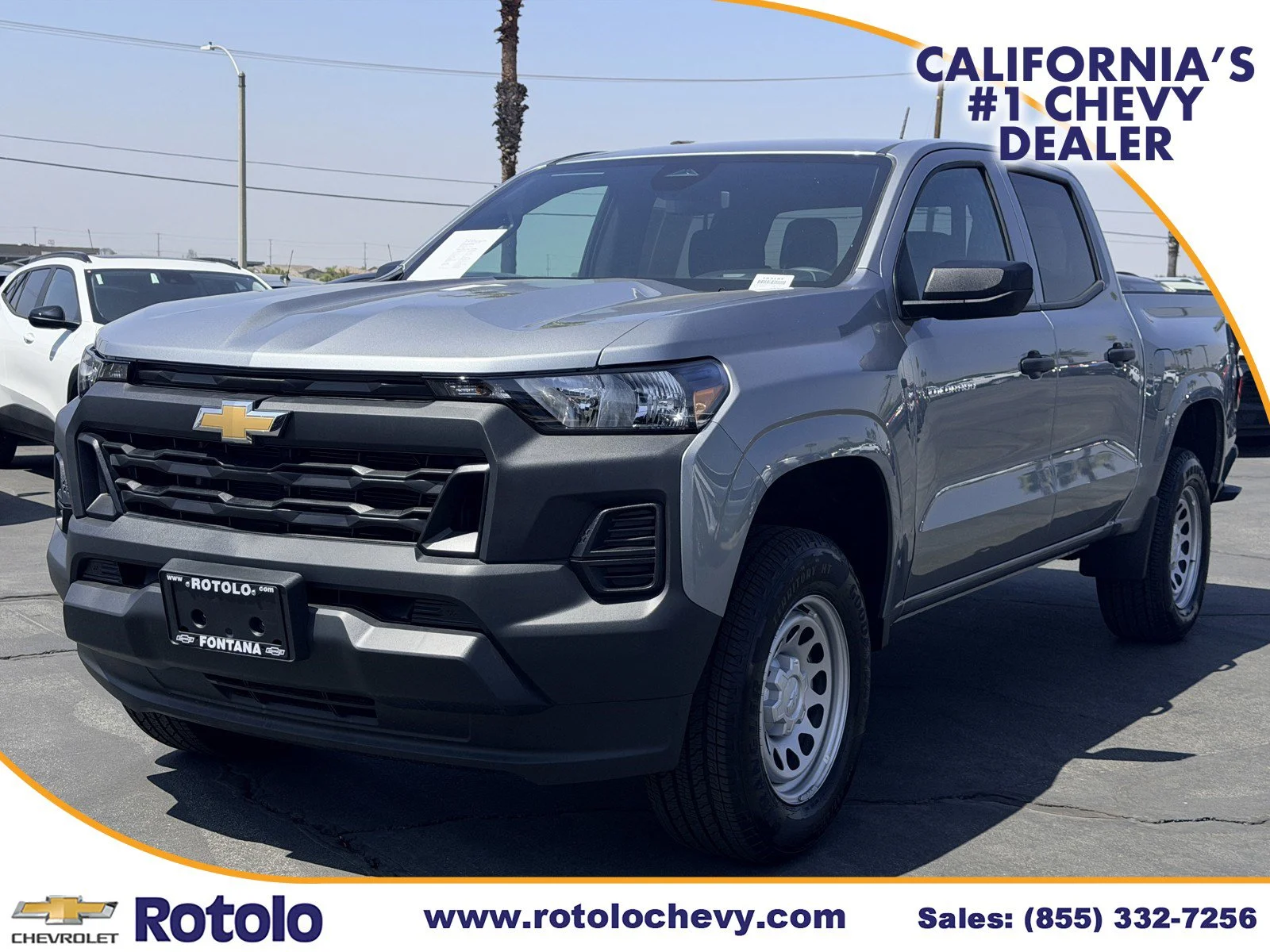 Used 2026 Sterling Gray Metallic Chevrolet 2WD Work Truck image 3