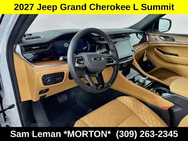 New 2027 White/off-white Jeep Summit image 9