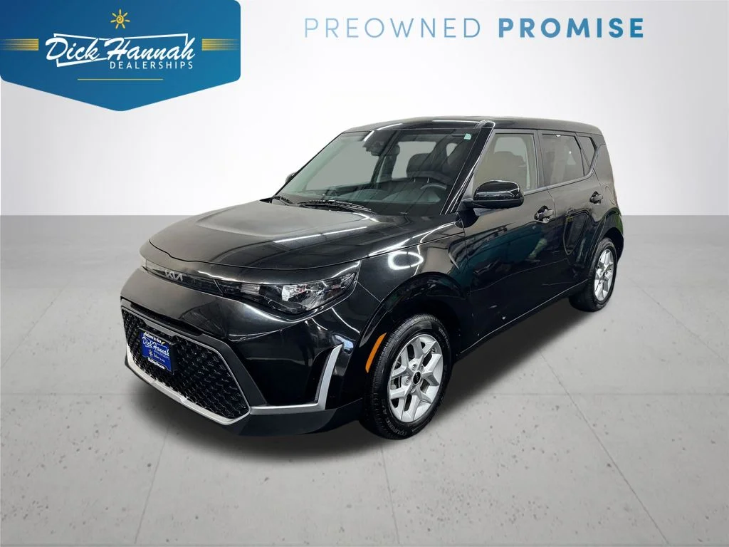 Used 2025 Black Kia LX image 1